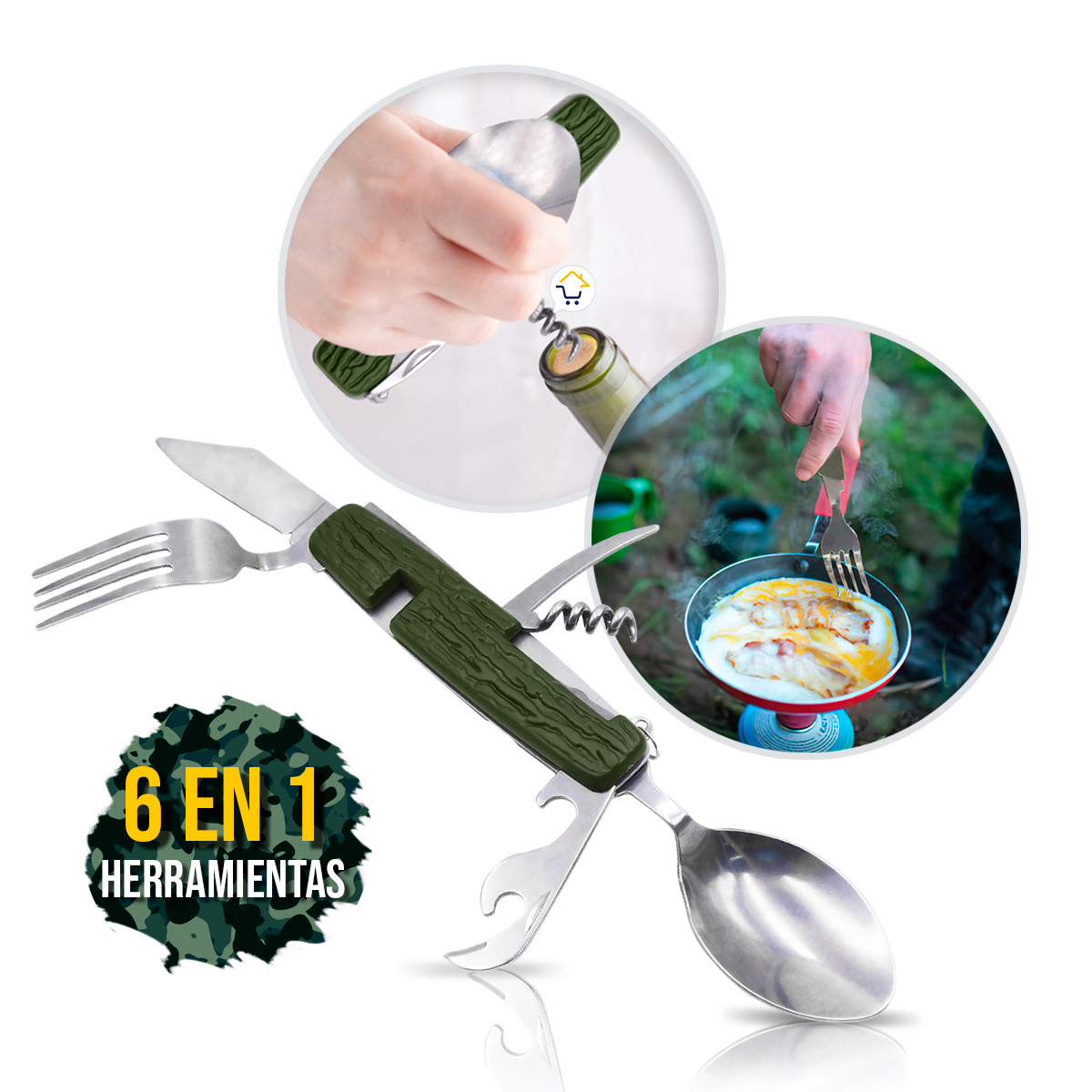 Miniatura 7 de Navaja Multiusos Scouts 6 En 1 MJ450